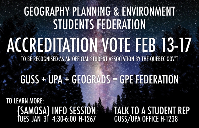 GPE Federation Accreditation Vote